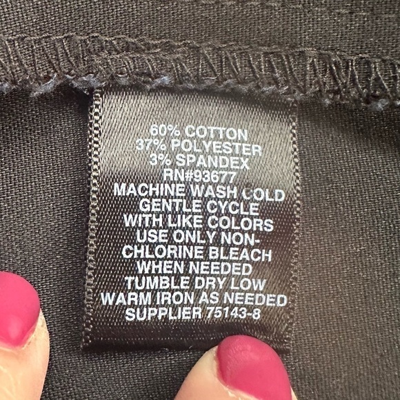 Liz Clairborne Emma Classic Ankle Pants - Picture 5 of 9